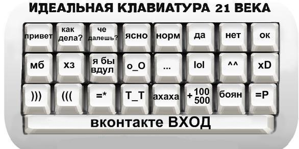 Идеальная клавиатура 21 века