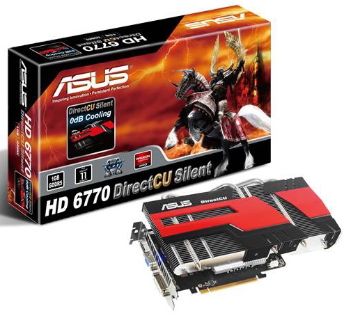 ASUS HD 6770 DirectCU Silent
