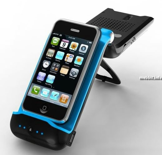 Специальная переносная зарядка и подставка для Iphone