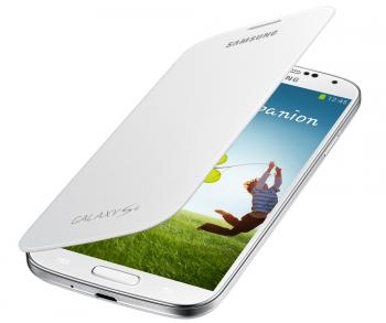 Чехол-книжка Samsung EF-FI950B для Galaxy S4 (белый)-1