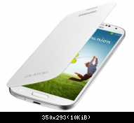 Чехол-книжка Samsung EF-FI950B для Galaxy S4 (белый)-1