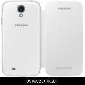 Чехол-книжка Samsung EF-FI950B для Galaxy S4 (белый)-4