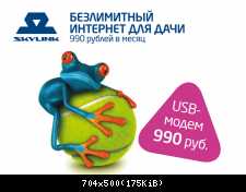 Безлимитный интернет для дачи от Скай Линк